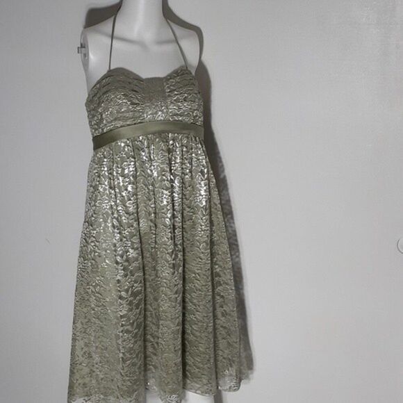 Alfred Angelo dress celadon size 4 s small special occasion party strapless prom - Picture 2 of 8